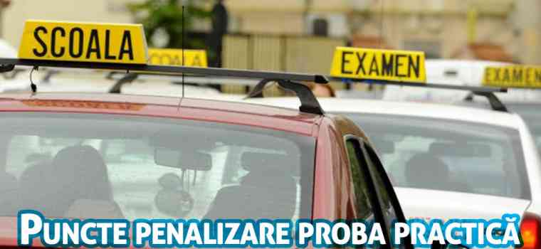 Penalty points driving test category B