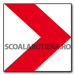 Panouri succesive pentru curbe deosebit de periculoase