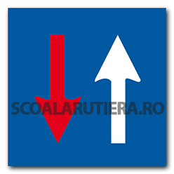 Prioritate față de circulația din sens invers