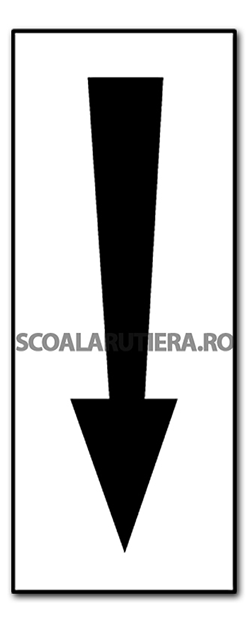 Sfârșitul zonei de acțiune a indicatorului 