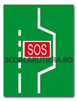 Emergency telephone (Police, Ambulance, Firefighters, Breakdown)