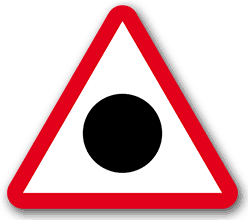 Black spot - Area with high accident risk