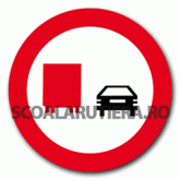 Depășirea interzisă autovehiculelor destinate transportului…