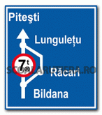 Presemnalizarea traseului de urmat în cazul unei restricții…