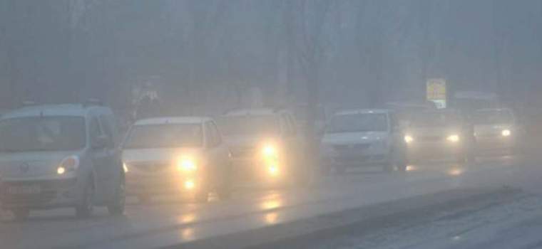 Driving in foggy conditions