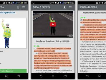Driving tests on the phone
