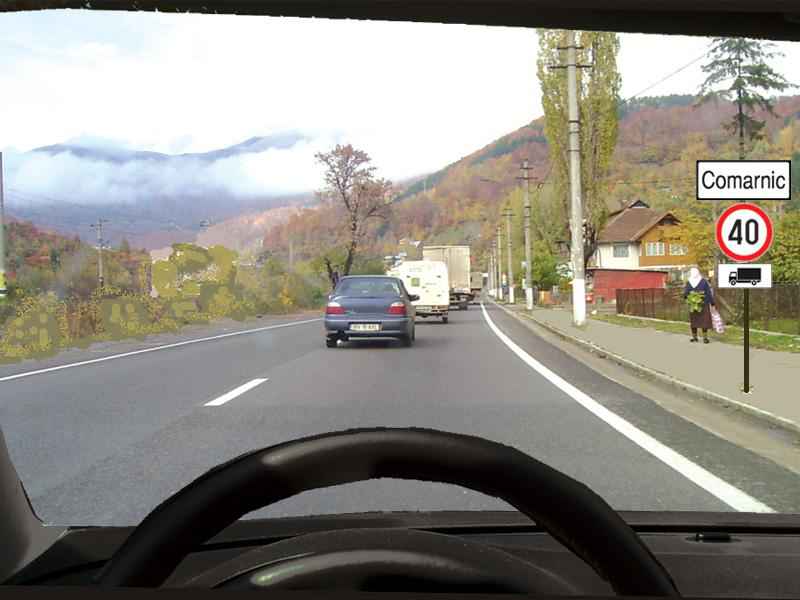 With what speed will you be able to drive if you are at the wheel?