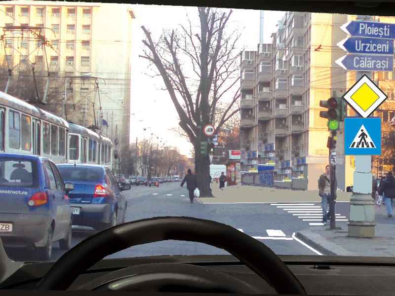 How will you proceed if you intend to change the direction of travel to the right?