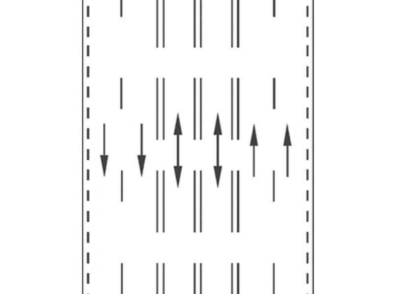 Ce semnificație are marcajul rutier alăturat?