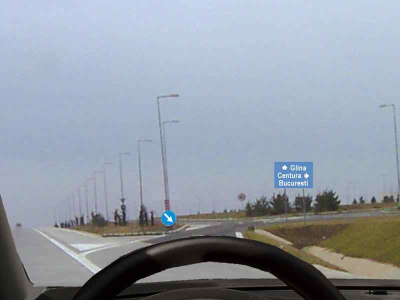 Cum vă comportați dacă intenționați să părăsiți autostrada în acest loc?
