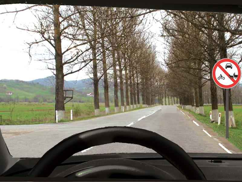 The sign prohibits the access of: