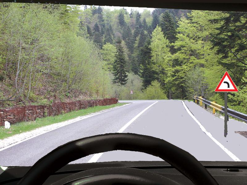 When encountering the sign you have the obligation: