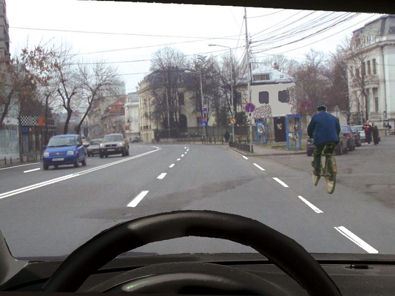 From the point of view of preventive driving behaviour, what can you expect in this situation?