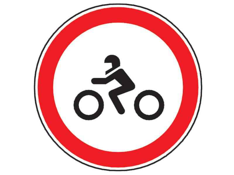 The sign in the image prohibits: