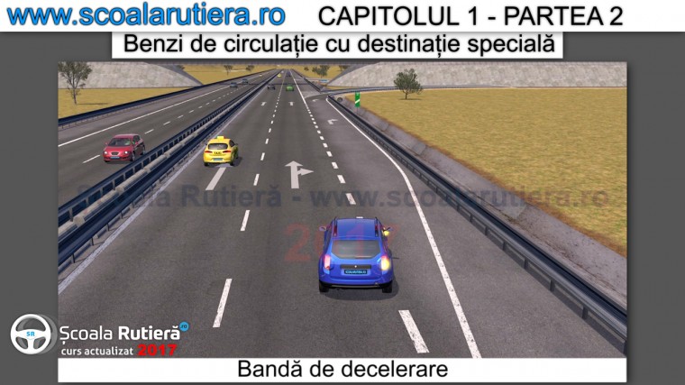 Bandă de decelerare