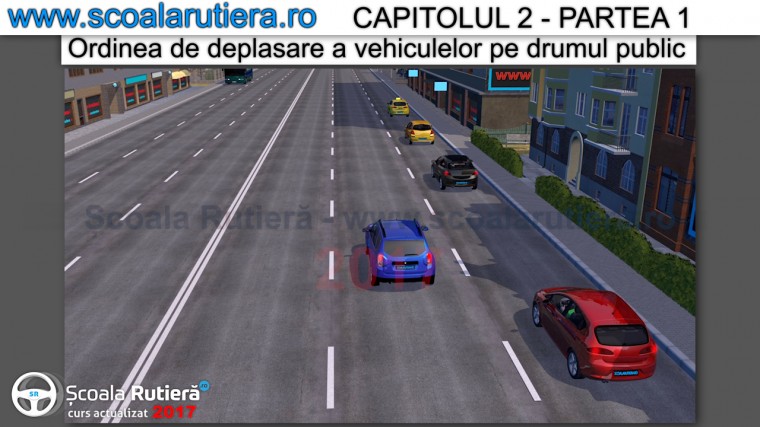 cand circulam pe banda a doua