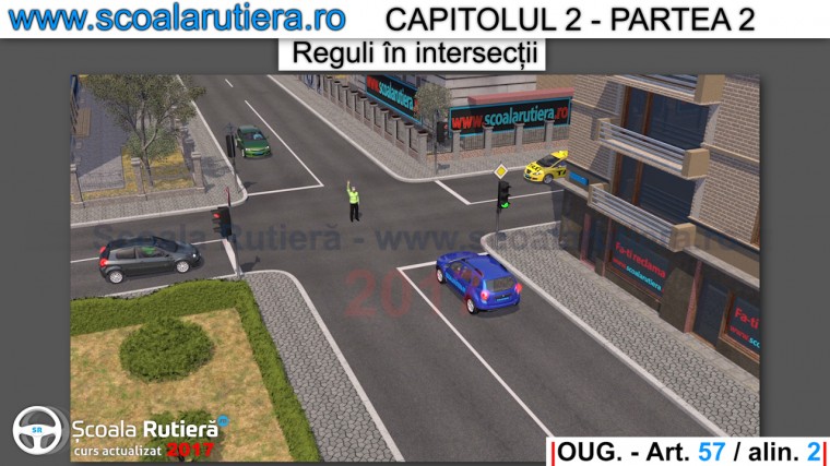 obligatii respectare indicatoare, semafoare ori semnalele politistului in intersectii dirijate