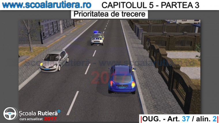 obligatii la lumina albastra a autovehiculelor cu regim sperial