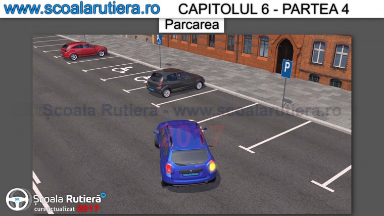 daca exista marcaje de parcare acestea se vor respecta