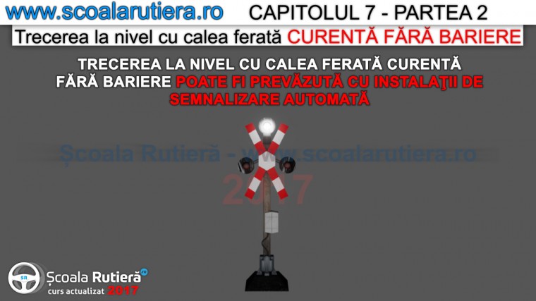 calea ferata poate fi prevazuta cu instalatie de semnalizare luminoasa automata