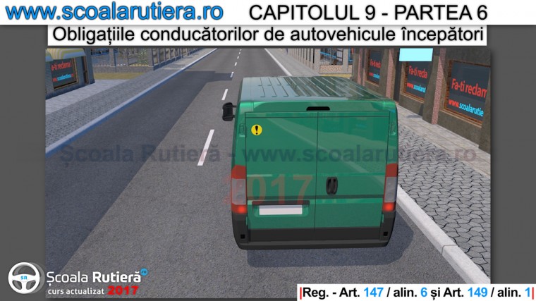 unde punem semnul de incepator daca nu avem luneta spate